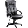 Gloucester Leather Faced Manager Chair 1 Gloucester Leather Faced Manager Chair -Office Furniture 001096