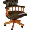 Antique Replica Captains Chair -Office Furniture 004093