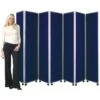 Concertina 7 Panel Mobile Display & Room Dividers -Office Furniture 011715