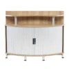 Trilogy Executive Tambour Credenza -Office Furniture 012691