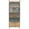 Trilogy Tall Wide Glass Storage Unit