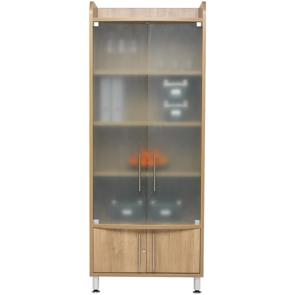 Trilogy Tall Wide Glass Storage Unit 3 Trilogy Tall Wide Glass Storage Unit
