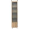Trilogy Tall Narrow Glass Cupboard -Office Furniture 013245