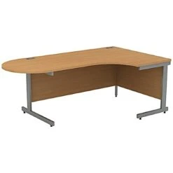 Alpha Plus Executive Radial D-End Desk