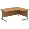 Alpha Plus Bow Front Ergonomic Desk 1 Alpha Plus Bow Front Ergonomic Desk -Office Furniture 014598