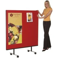 Mobile Velcro Friendly Office Partition Screens