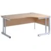 NEXT DAY Pulse Ergonomic Cantilever Desks 2 NEXT DAY Pulse Ergonomic Cantilever Desks -Office Furniture 015864