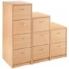 Executive Wooden Filing Cabinets 2 Executive Wooden Filing Cabinets -Office Furniture 016494