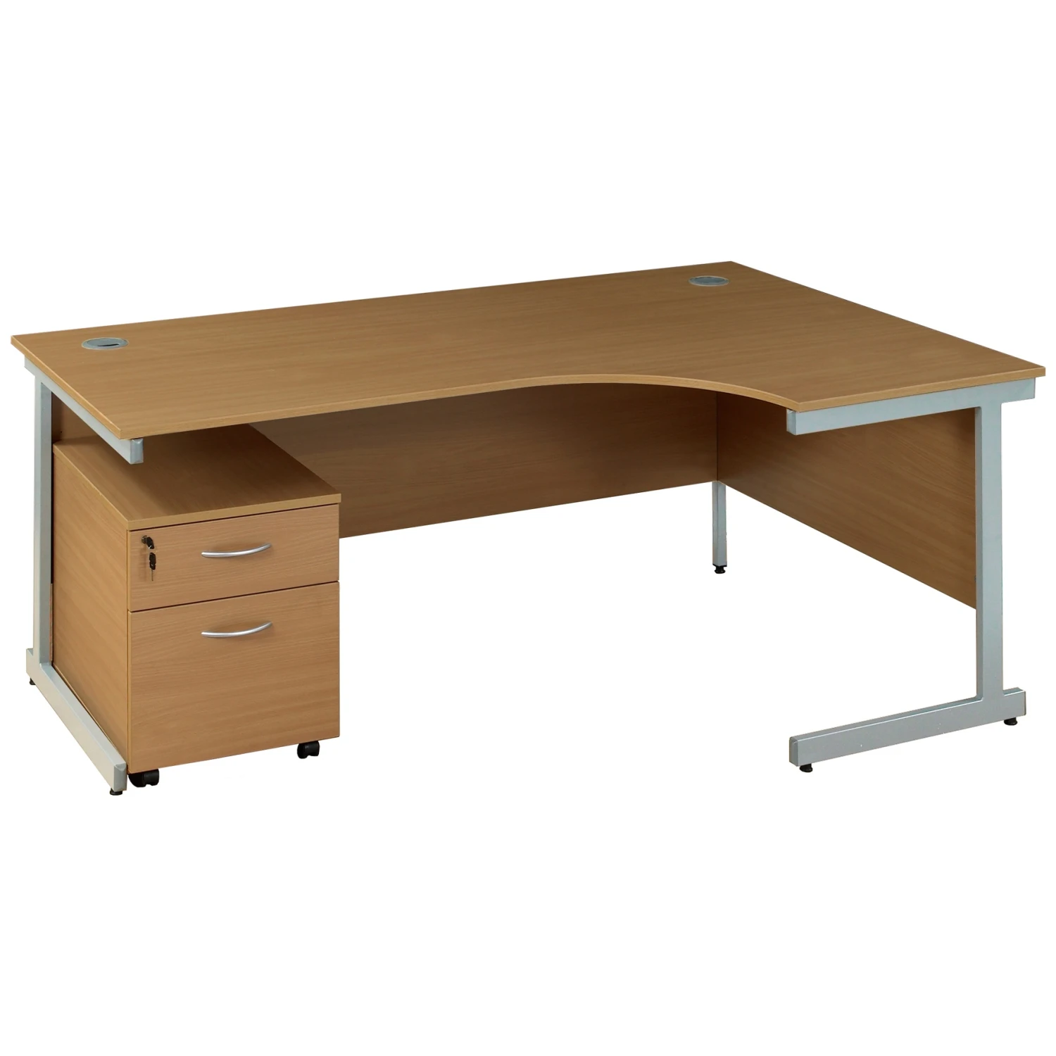 NEXT DAY Solar Ergonomic Cantilever Desks With Mobile Pedestal 3 NEXT DAY Solar Ergonomic Cantilever Desks With Mobile Pedestal