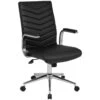 Martini Leather Faced Executive Chair -Office Furniture 018437