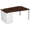 Presence Wave Combination Desks 2 Presence Wave Combination Desks -Office Furniture 018755