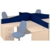 Optima Wave Desktop Screens 1 Optima Wave Desktop Screens -Office Furniture 028100