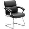 Malo Enviro Leather Visitors Chair -Office Furniture 028215