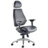 Vital 24Hr Ergonomic Plus Enviro Leather Chair With Headrest -Office Furniture 028446