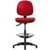 Pledge Topaz Medium Back Draughtsman Chair -Office Furniture 028522