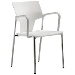 Pledge Ikon Polypropylene 4 Leg Conference Armchair
