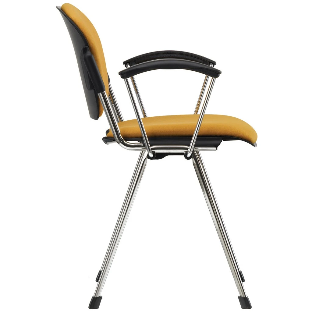 Pledge Mia Upholstered 4 Leg Conference Armchair 3 Pledge Mia Upholstered 4 Leg Conference Armchair