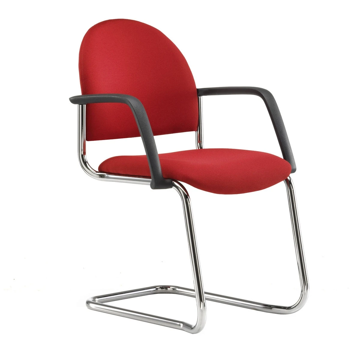 Pledge Arena Rounded Back Stackable Cantilever Conference Chair 3 Pledge Arena Rounded Back Stackable Cantilever Conference Chair