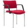 Pledge Arena Square Back 4 Leg Conference Chair 2 Pledge Arena Square Back 4 Leg Conference Chair -Office Furniture 029567