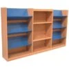 Nexus Library Combination Display Bookcases -Office Furniture 029743