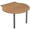 Solar Desk End Shell Meeting Table -Office Furniture 032662