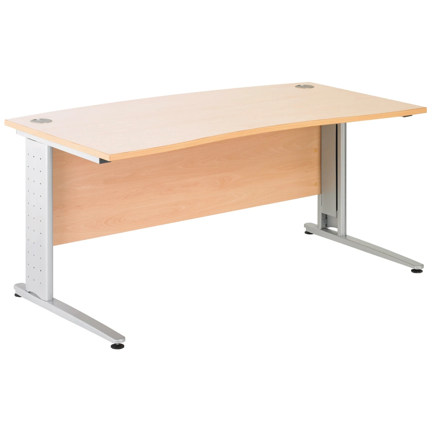 Gravity Executive Cantilever Double Wave Bow Desk 3 Gravity Executive Cantilever Double Wave Bow Desk