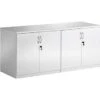 White Lumina High Gloss Credenza Unit 1 White Lumina High Gloss Credenza Unit -Office Furniture 034353