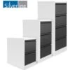 Silverline Two Tone M:Line Filing Cabinets 2 Silverline Two Tone M:Line Filing Cabinets -Office Furniture 041607