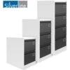 Silverline Two Tone Executive Filing Cabinets 1 Silverline Two Tone Executive Filing Cabinets -Office Furniture 041620