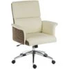 Elegance Medium Back Executive Chair Cream 1 Elegance Medium Back Executive Chair Cream -Office Furniture 054795