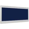 Lumiere Pinnable Straight Desk Mounted Screens With Single Tool Rail -Office Furniture 055033