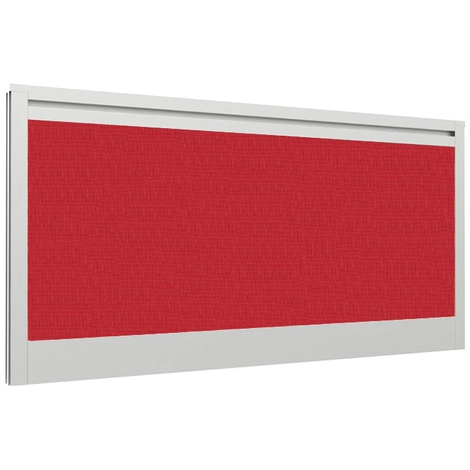 Lumiere Acoustic Straight Desk Mounted Screens With Single Tool Rail 3 Lumiere Acoustic Straight Desk Mounted Screens With Single Tool Rail