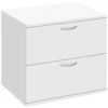 Commerce II White Desk High Side Filer -Office Furniture 055801
