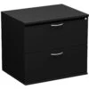 Eclipse Essential Black Desk High Side Filer -Office Furniture 058001
