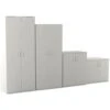 NEXT DAY Vogue Essential White Office Cupboards -Office Furniture 058041