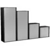 NEXT DAY Eclipse Essential Black Tambour Cupboards -Office Furniture 058089