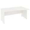 Next Day Vogue White Wave Panel End Desks -Office Furniture 061777