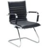Bari Faux Leather Visitor Chair -Office Furniture 062216