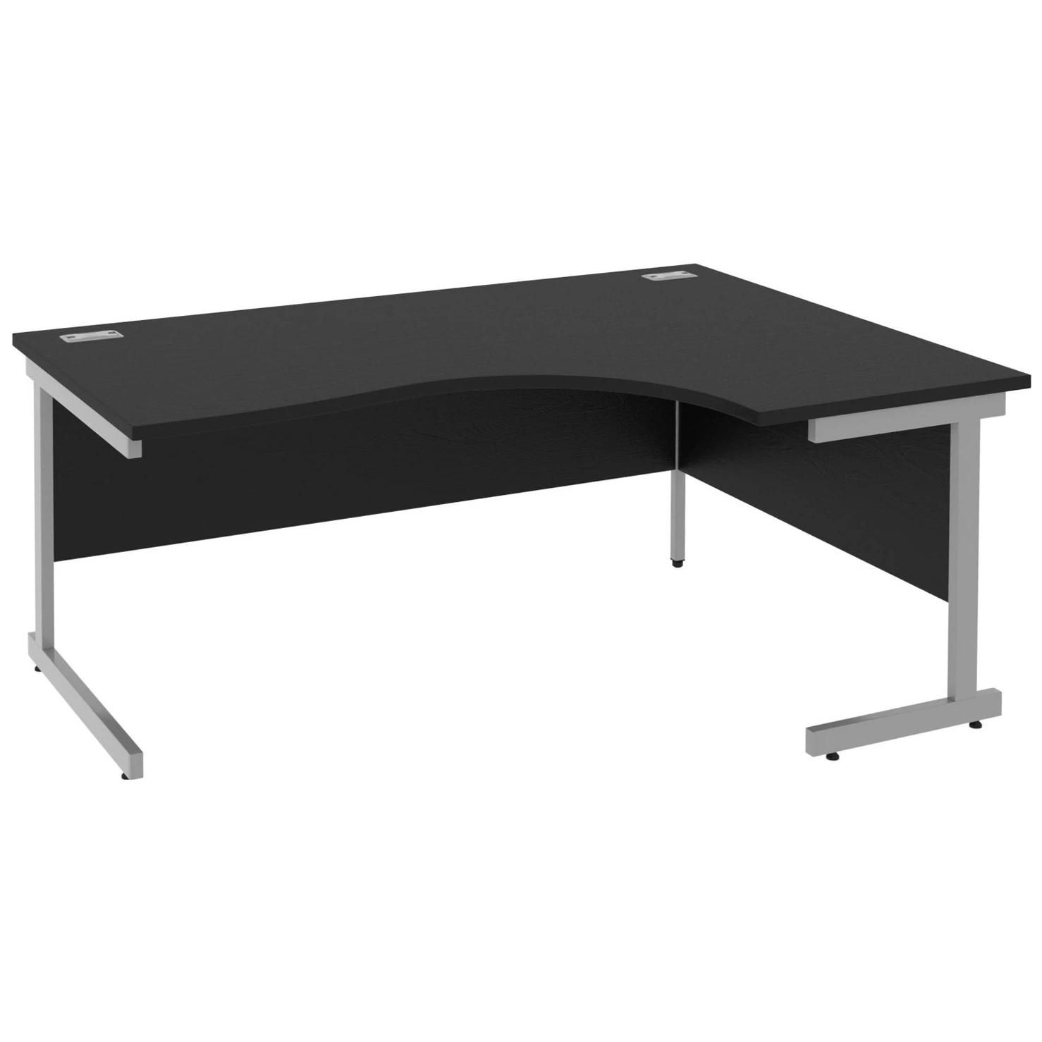 Next Day Eclipse Black Ergonomic Cantilever Desks 3 Next Day Eclipse Black Ergonomic Cantilever Desks