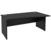 Next Day Eclipse Black Wave Panel End Desks -Office Furniture 063305