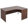 Malbec II Walnut Panel End Ergonomic Desks -Office Furniture 066634