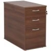 Malbec II Walnut Desk High Pedestals