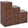 Malbec II Walnut Filing Cabinets -Office Furniture 066658