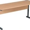 NEXT DAY Karbon K1 Compact Rectangular Cantilever Office Desks -Office Furniture 067886