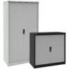 Silverline Kontrax Tambour Cupboards