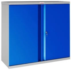 Phoenix SCL Series Steel Storage Cupboards - 2 Door 1 Shelf With Key Lock