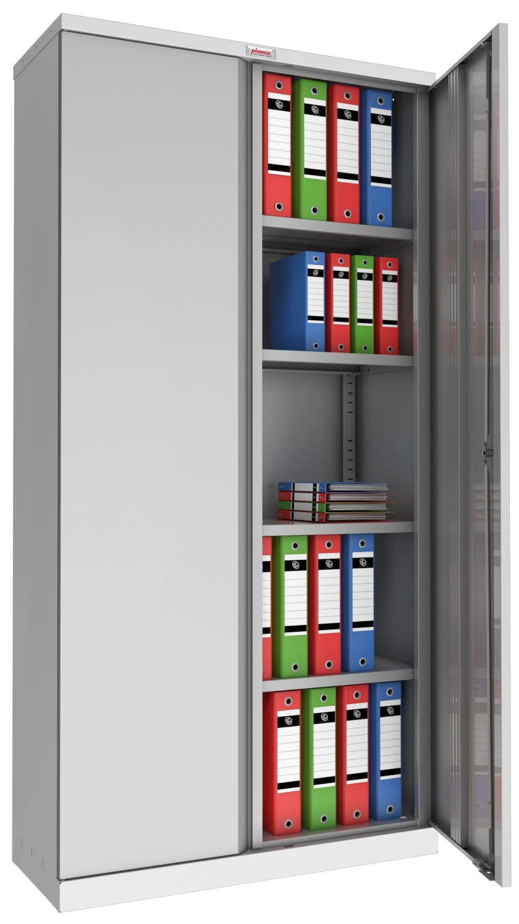 Phoenix SCL Series Steel Storage Cupboards - 2 Door 4 Shelf With Electronic Lock 3 Phoenix SCL Series Steel Storage Cupboards - 2 Door 4 Shelf With Electronic Lock