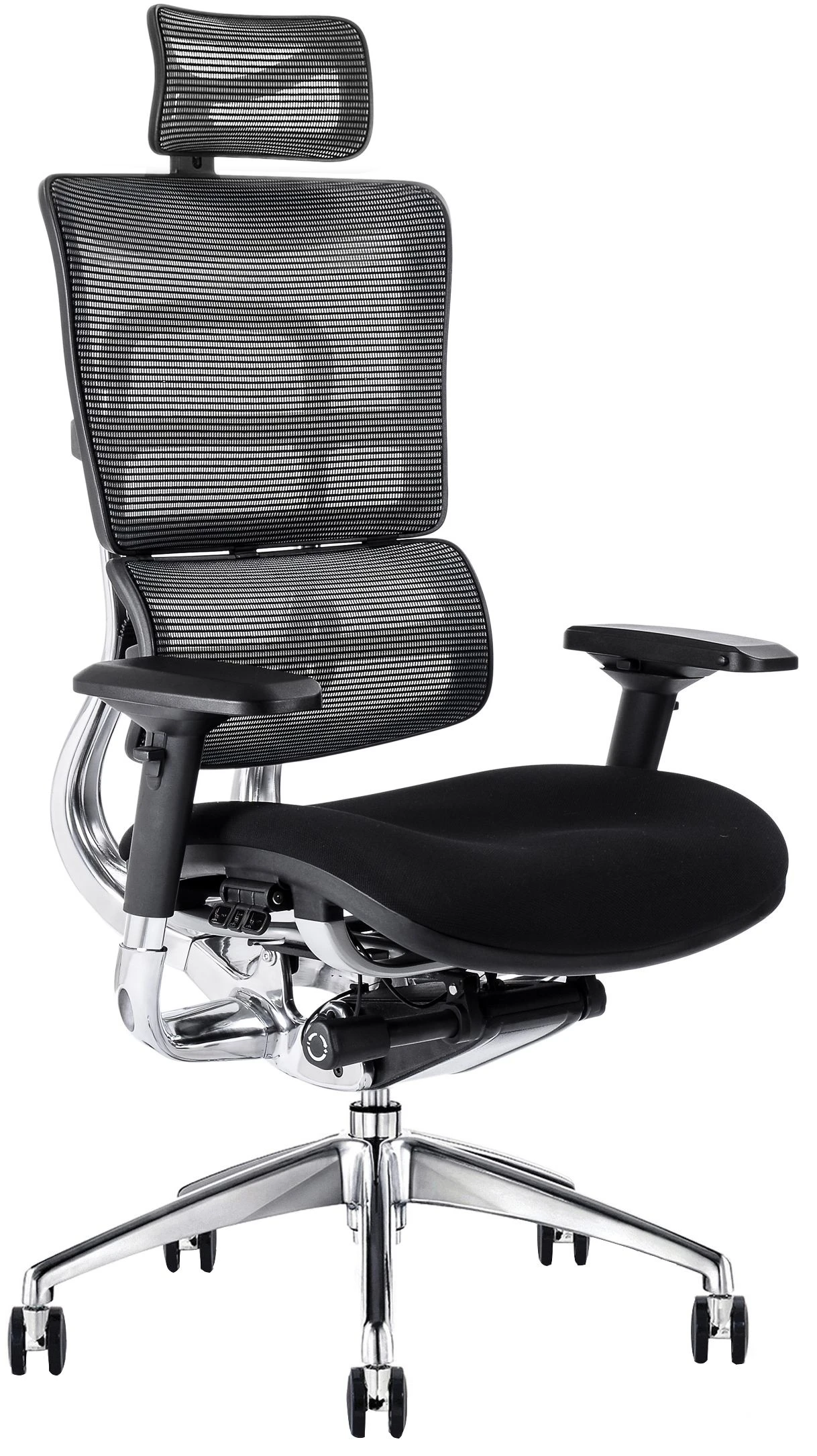 I29 24 Hour Mesh And Fabric Office Chair With Headrest 3 I29 24 Hour Mesh And Fabric Office Chair With Headrest