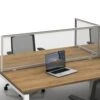 Defense Glazed Desktop Screens 2 Defense Glazed Desktop Screens -Office Furniture 072678