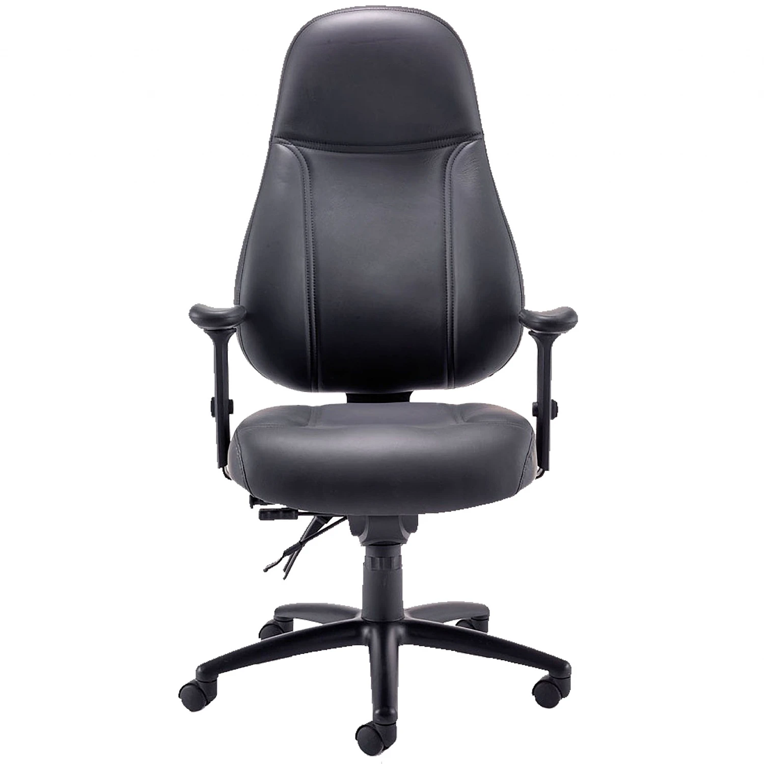 Cheetah II 24 Hour Leather Faced Operator Chair 3 Cheetah II 24 Hour Leather Faced Operator Chair